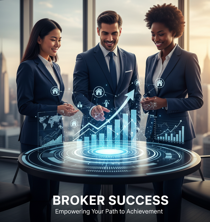 Broker succeeding with a network